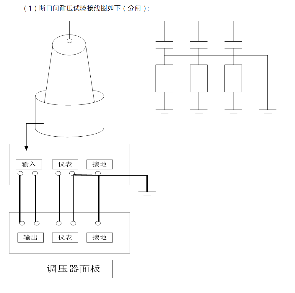 斷路器耐壓試驗(yàn)